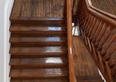Escalier restauré Centennial College
